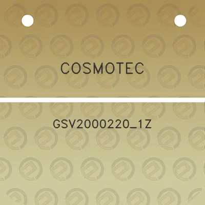 cosmotec-gsv2000220_1z