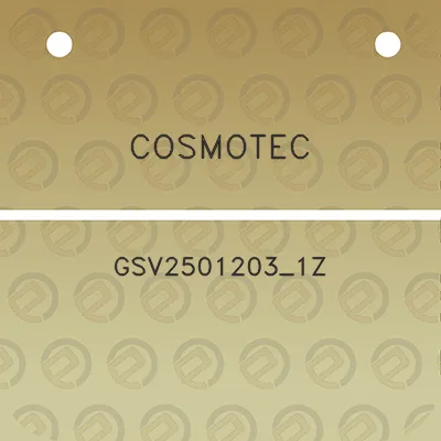 cosmotec-gsv2501203_1z