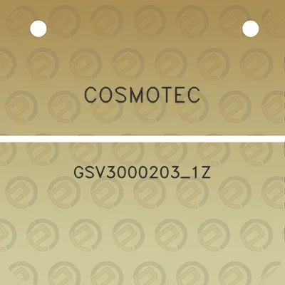 cosmotec-gsv3000203_1z