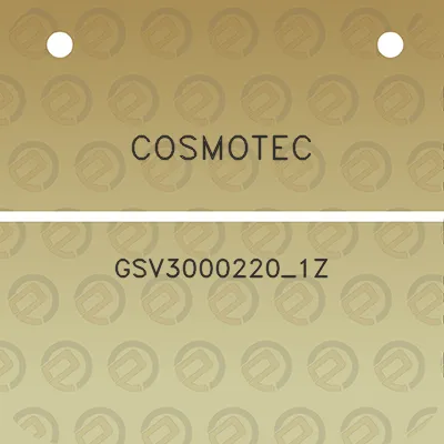 cosmotec-gsv3000220_1z