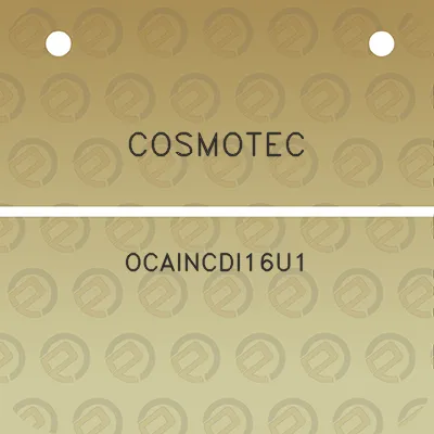 cosmotec-ocaincdi16u1