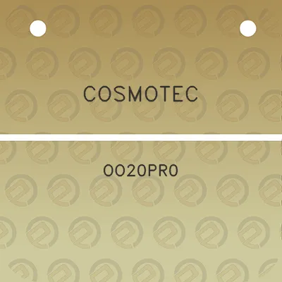 cosmotec-oo20pr0