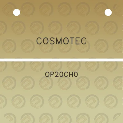 cosmotec-op20ch0