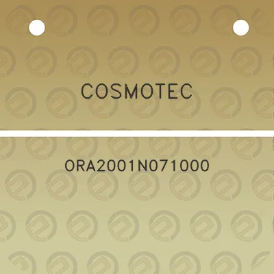 cosmotec-ora2001n071000