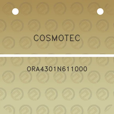 cosmotec-ora4301n611000