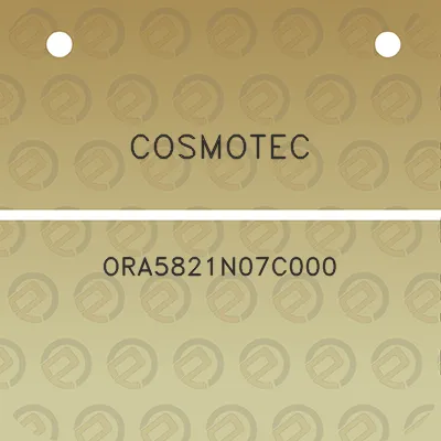 cosmotec-ora5821n07c000