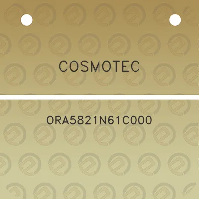 cosmotec-ora5821n61c000