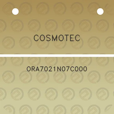 cosmotec-ora7021n07c000