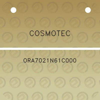 cosmotec-ora7021n61c000