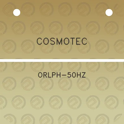 cosmotec-orlph-50hz