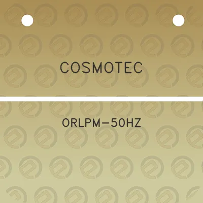 cosmotec-orlpm-50hz