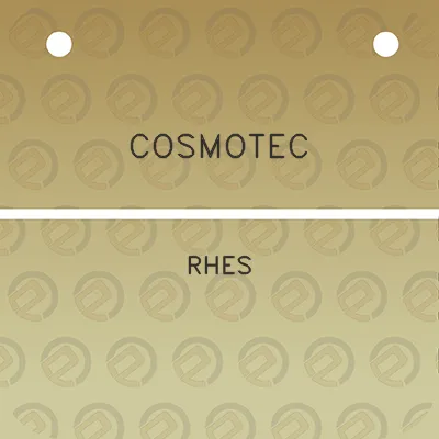 cosmotec-rhes