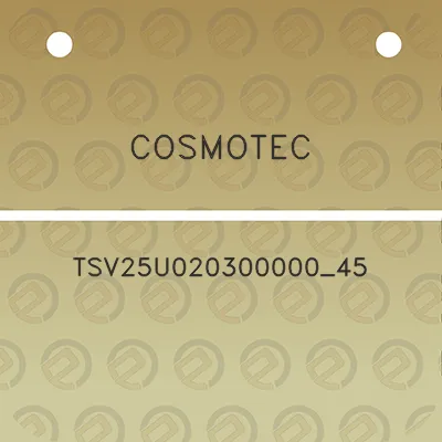 cosmotec-tsv25u020300000_45