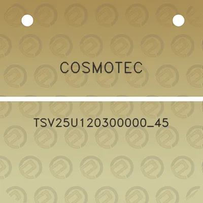 cosmotec-tsv25u120300000_45