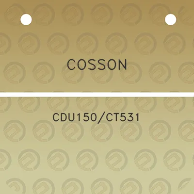 cosson-cdu150ct531