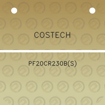 costech-pf20cr230bs