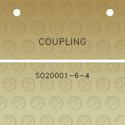 coupling-so20001-6-4