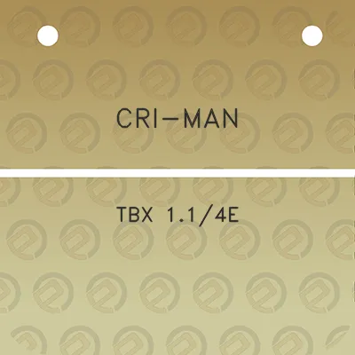 cri-man-tbx-114e