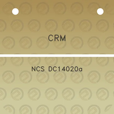 crm-ncs-dc14020a