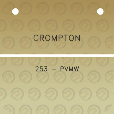 crompton-253-pvmw