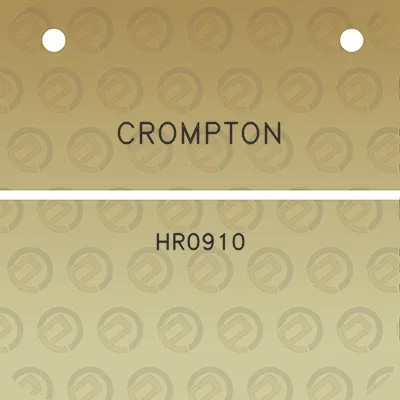 crompton-hr0910