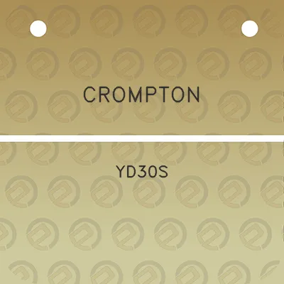 crompton-yd30s