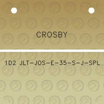 crosby-1d2-jlt-jos-e-35-s-j-spl