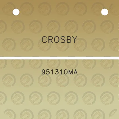 crosby-951310ma