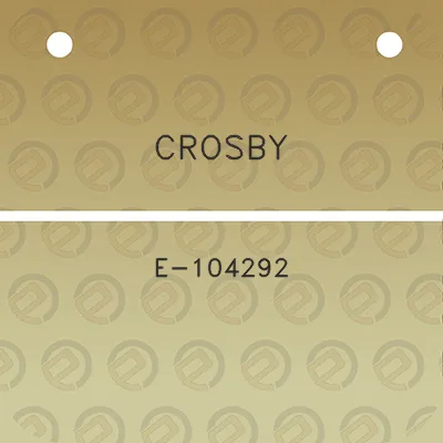 crosby-e-104292