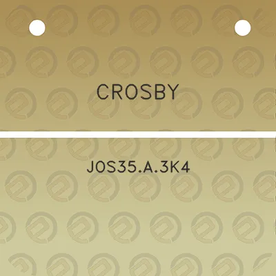 crosby-jos35a3k4