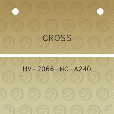 cross-hv-2066-nc-a240