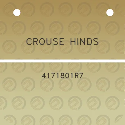 crouse-hinds-4171801r7