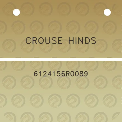 crouse-hinds-6124156r0089