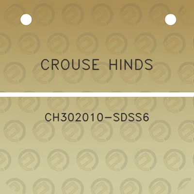 crouse-hinds-ch302010-sdss6