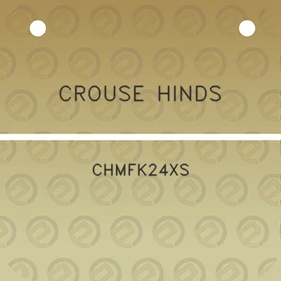 crouse-hinds-chmfk24xs