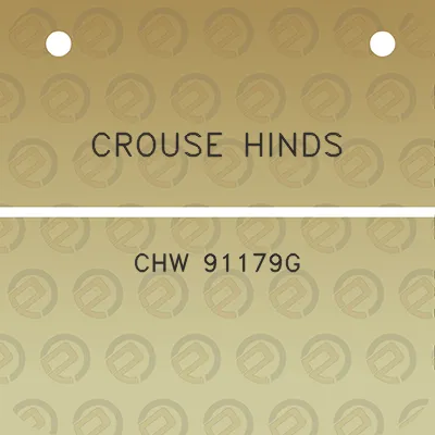 crouse-hinds-chw-91179g