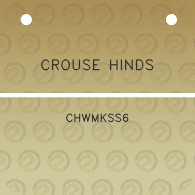 crouse-hinds-chwmkss6