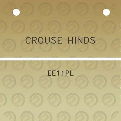 crouse-hinds-ee11pl