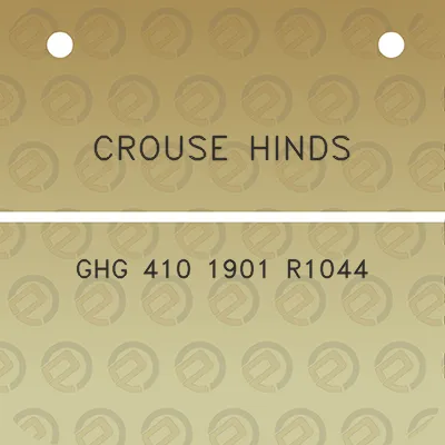 crouse-hinds-ghg-410-1901-r1044