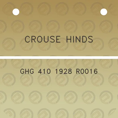 crouse-hinds-ghg-410-1928-r0016