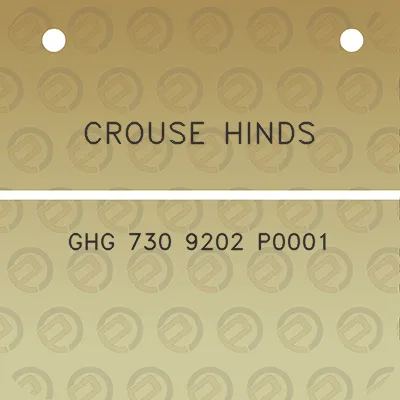 crouse-hinds-ghg-730-9202-p0001