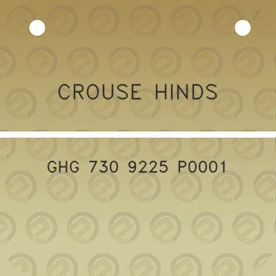 crouse-hinds-ghg-730-9225-p0001