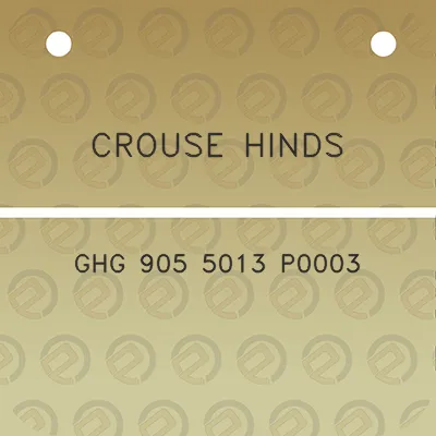 crouse-hinds-ghg-905-5013-p0003