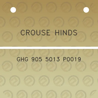 crouse-hinds-ghg-905-5013-p0019