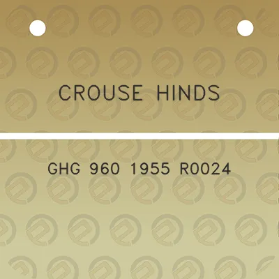 crouse-hinds-ghg-960-1955-r0024