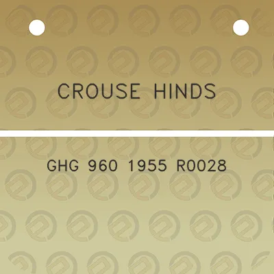 crouse-hinds-ghg-960-1955-r0028