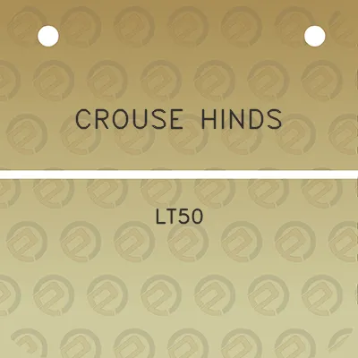 crouse-hinds-lt50