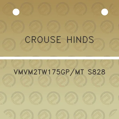 crouse-hinds-vmvm2tw175gpmt-s828