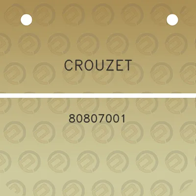 crouzet-80807001