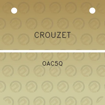 crouzet-oac5q